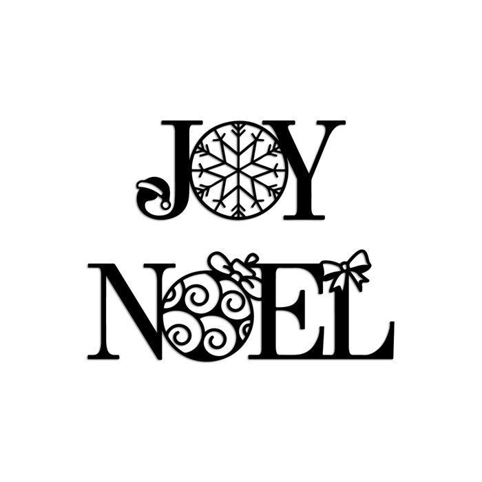 Wallity New Year 3 Escultura de pared de metal en negro Wallity New Year 3 Escultura de pared de metal en negro